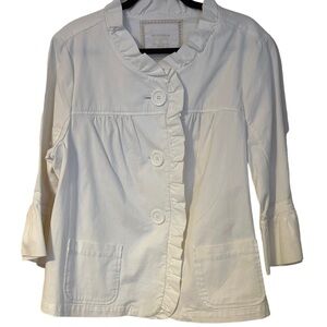 Sonoma Jean Jacket Winter White 1X